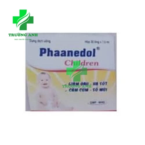 Phaanedol Children - Thuốc giảm đau, hạ sốt hiệu quả cho trẻ